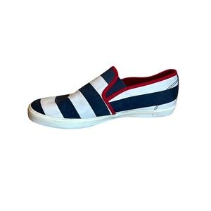 SeaVees Rosarito Slip On Sneakers Women's 7 Blue Stripe